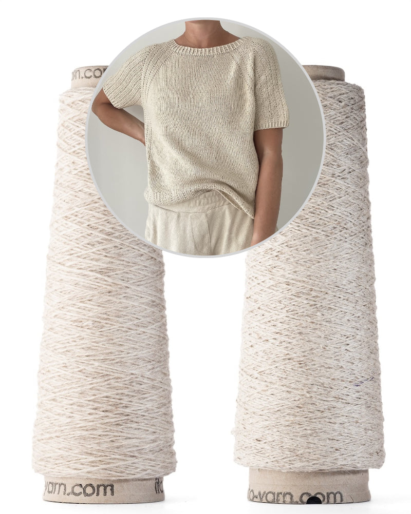 Mia Summer Tee von Coco Amour Knitwear mit Kosho und Kinu von ITO Yarn 4