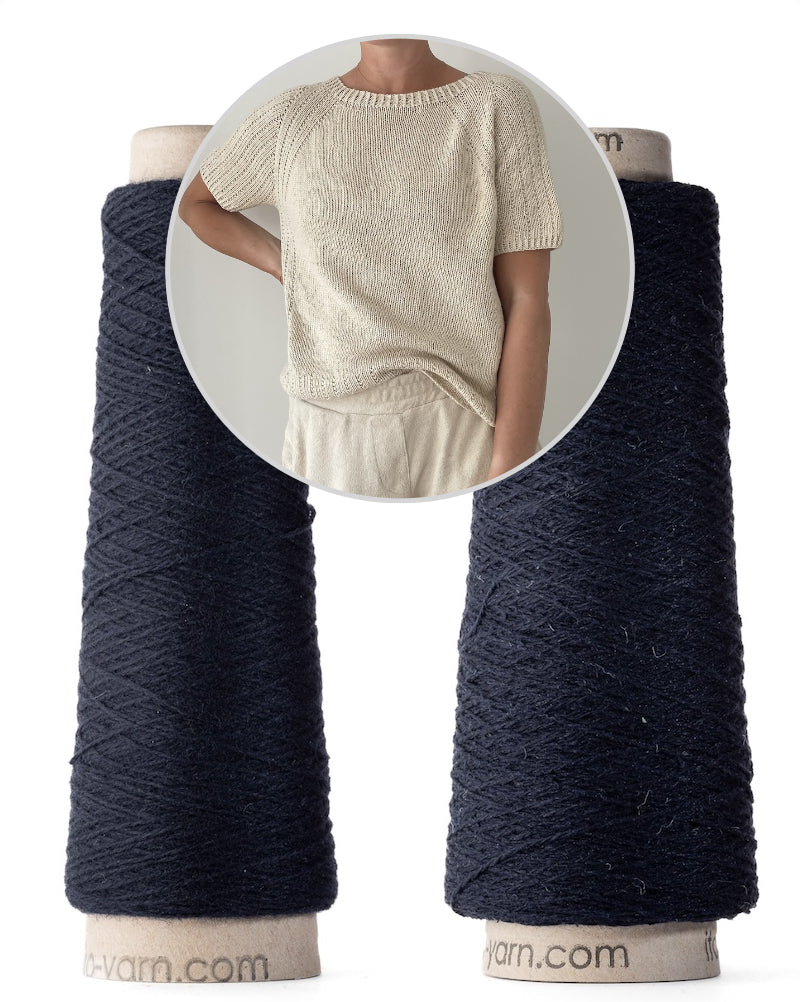 Mia Summer Tee von Coco Amour Knitwear mit Kosho und Kinu von ITO Yarn 9