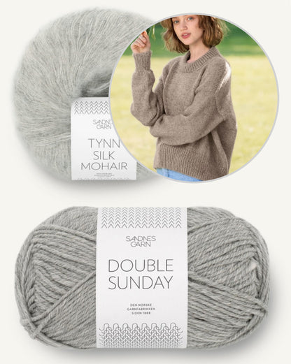 Mia Sweater Double Sunday | classic elegant sweater for every day