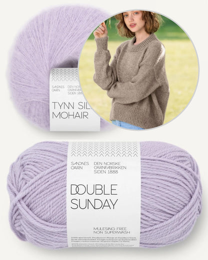 Mia Sweater Double Sunday | classic elegant sweater for every day