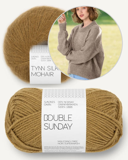 Mia Sweater Double Sunday | classic elegant sweater for every day