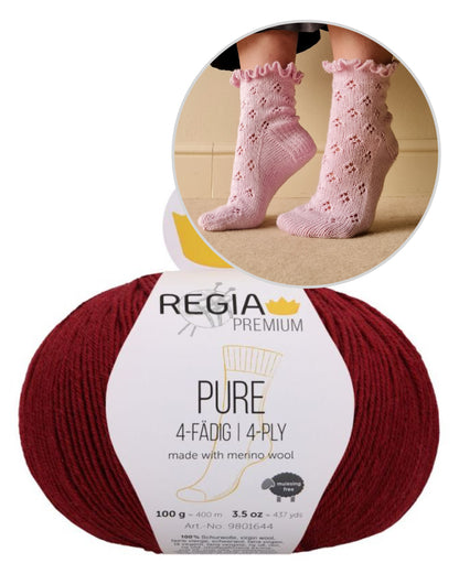 Midsummer Dancer Socks | charming ruffle socks with Cashmere Premium 