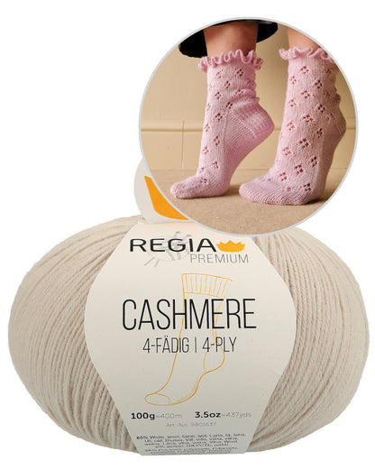 Midsummer Dancer Socks | charming ruffle socks with Cashmere Premium 