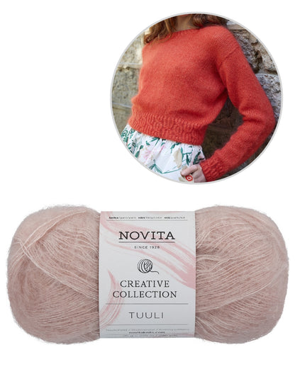 Milà Sweater | zarte Zöpfe mit Tuuli von Novita