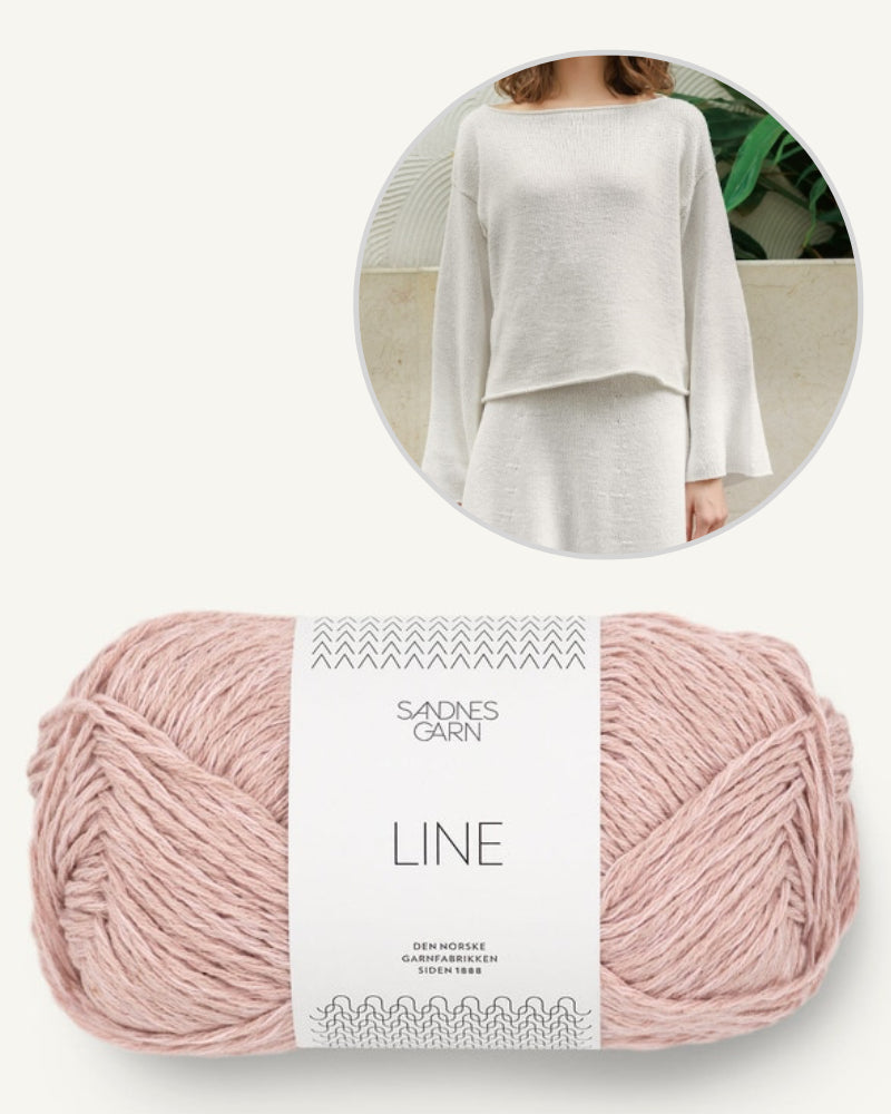 Sandnes Kollektion 2404 Milly Sweater aus Line 8