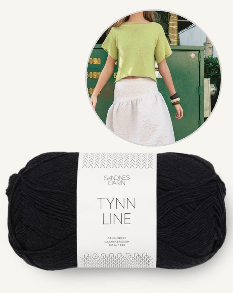 Milly Top aus der Sandnes Kollektion 2504 Sommerstrikk - mit Tynn Line von Sandnes Garn 9