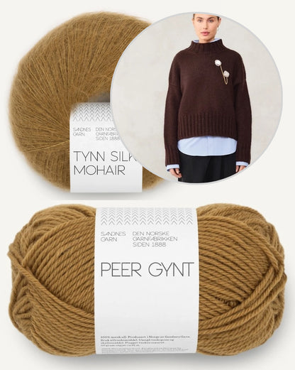Mindy Sweater Chunky | zeitlos schön aus Peer Gynt und Tynn Silk Mohair