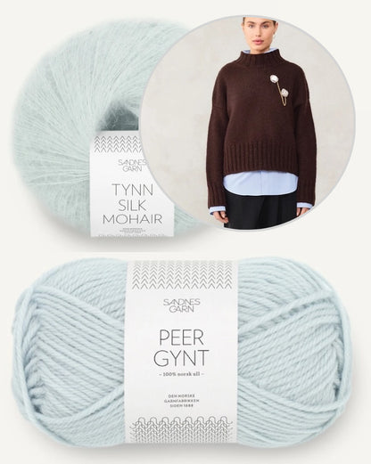 Mindy Sweater Chunky | zeitlos schön aus Peer Gynt und Tynn Silk Mohair