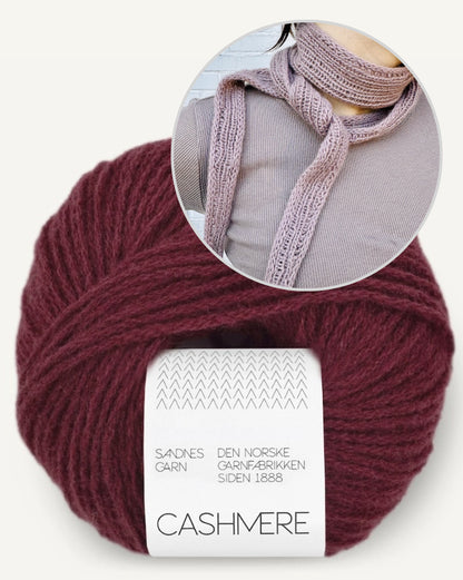Mini-Tuch Perfect Day - Sandnes Cashmere | unglaublich weich aus Cashmere von Sandnes Garn