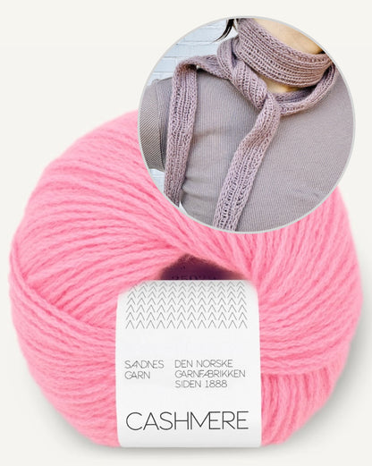 Mini-Tuch Perfect Day - Sandnes Cashmere | unglaublich weich aus Cashmere von Sandnes Garn