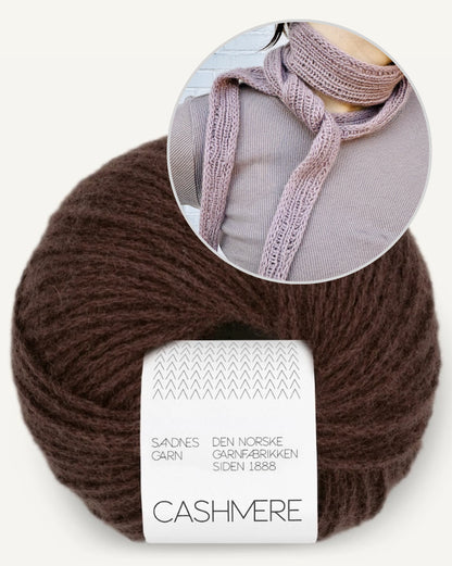 Mini-Tuch Perfect Day - Sandnes Cashmere | unglaublich weich aus Cashmere von Sandnes Garn