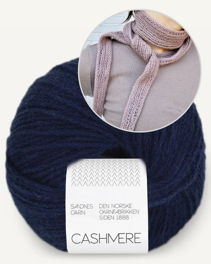 Mini-Tuch Perfect Day - Sandnes Cashmere | unglaublich weich aus Cashmere von Sandnes Garn
