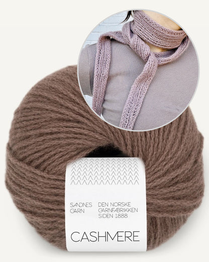 Mini-Tuch Perfect Day - Sandnes Cashmere | unglaublich weich aus Cashmere von Sandnes Garn