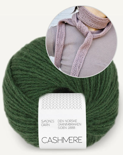 Mini-Tuch Perfect Day - Sandnes Cashmere | unglaublich weich aus Cashmere von Sandnes Garn