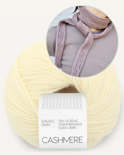 Mini-Tuch Perfect Day - Sandnes Cashmere | unglaublich weich aus Cashmere von Sandnes Garn