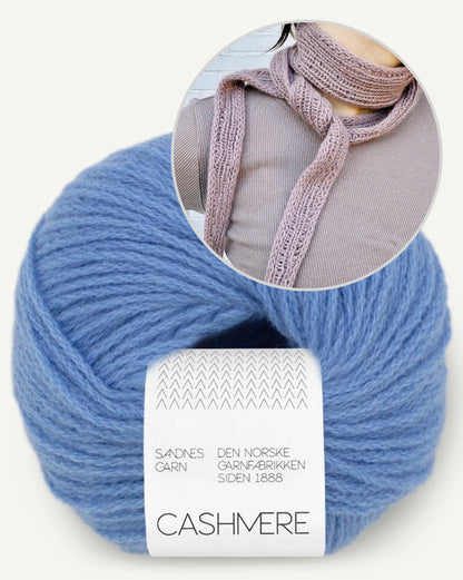 Mini-Tuch Perfect Day - Sandnes Cashmere | unglaublich weich aus Cashmere von Sandnes Garn