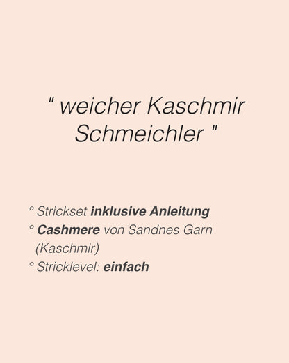 Mini-Tuch Perfect Day - Sandnes Cashmere | unglaublich weich aus Cashmere von Sandnes Garn