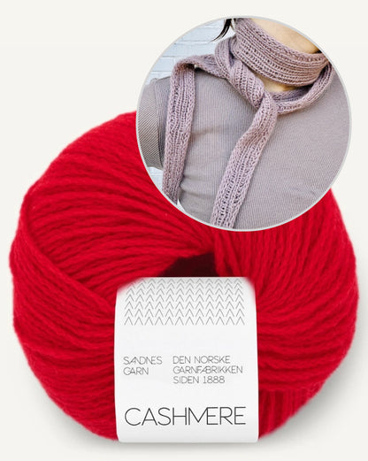 Mini-Tuch Perfect Day - Sandnes Cashmere | unglaublich weich aus Cashmere von Sandnes Garn
