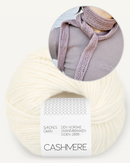 Mini-Tuch Perfect Day - Sandnes Cashmere | unglaublich weich aus Cashmere von Sandnes Garn