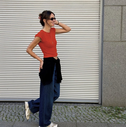 MINI Tee | simple and undeniably beautiful, made from Line by Sandnes Garn