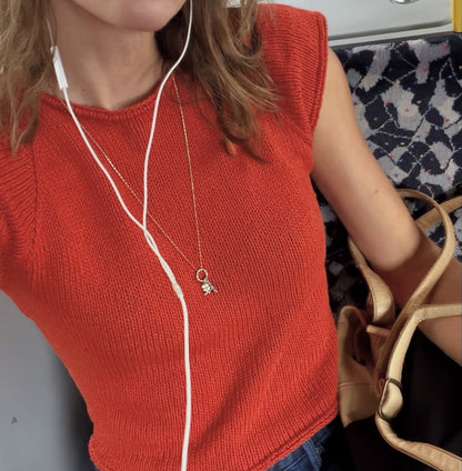 MINI Tee | simple and undeniably beautiful, made from Line by Sandnes Garn