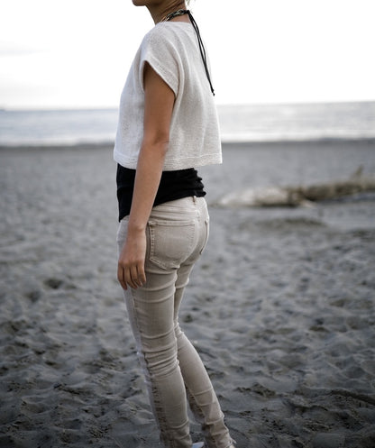 Little Something Tee von Minimi Knit Design aus Cashmere Lace von Gepard Garn 9
