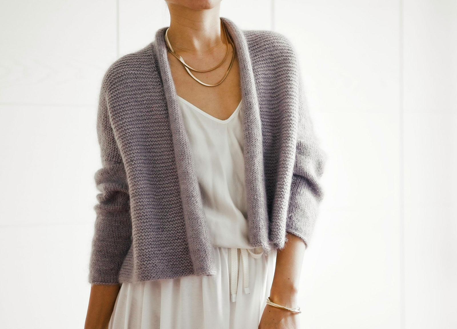 Moonlight Cardigan von Minimi Knit Design aus Sunday und Tynn Silk Mohair 11
