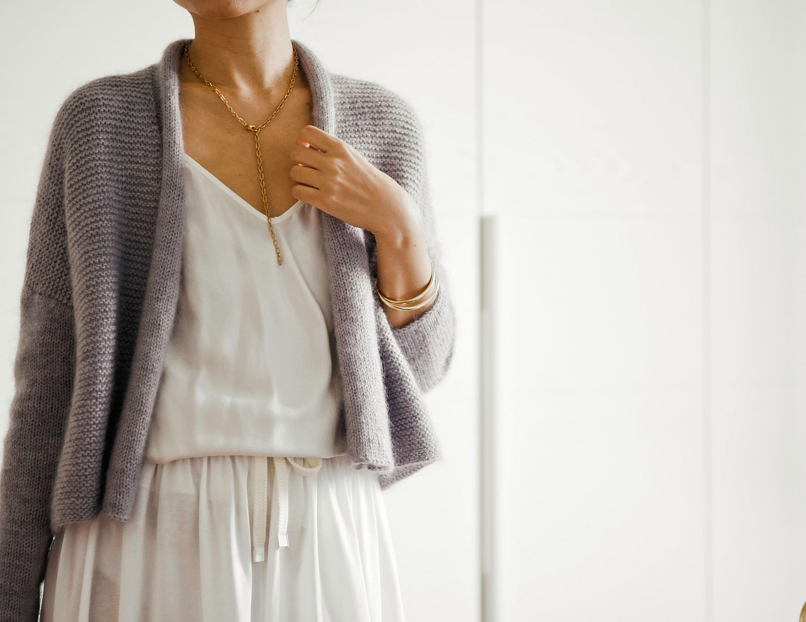 Moonlight Cardigan von Minimi Knit Design aus Sunday und Tynn Silk Mohair 13