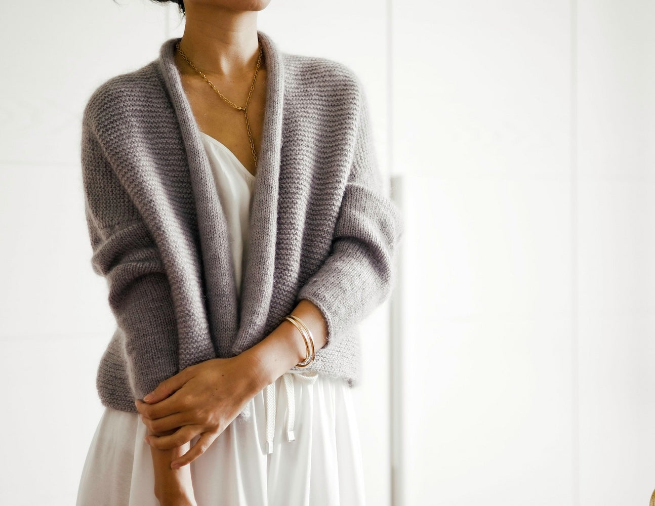 Moonlight Cardigan von Minimi Knit Design aus Sunday und Tynn Silk Mohair 5