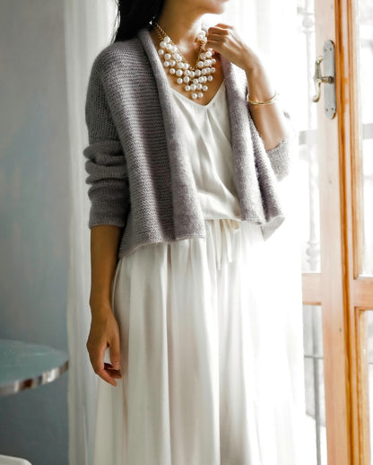 Moonlight Cardigan von Minimi Knit Design aus Sunday und Tynn Silk Mohair 6