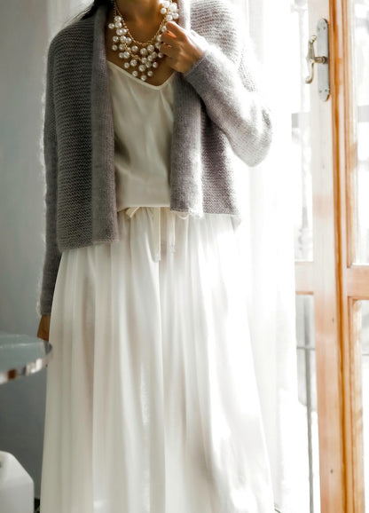 Moonlight Cardigan von Minimi Knit Design aus Sunday und Tynn Silk Mohair 9