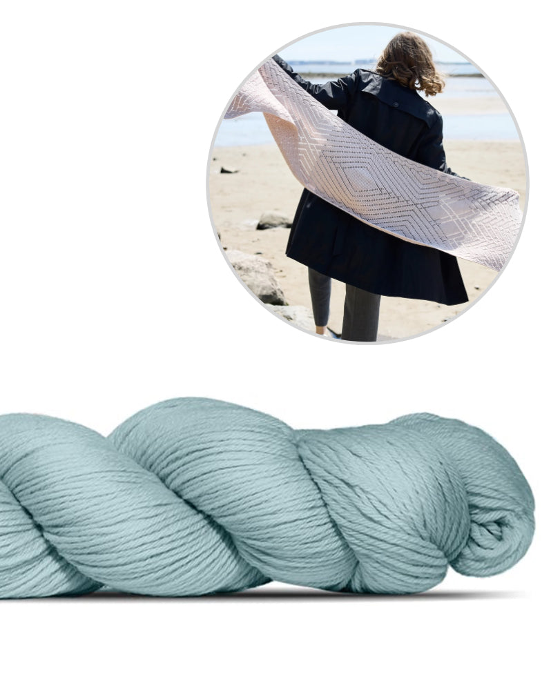 Tuch Miran | unbefangen leicht aus Cheeky Merino Joy von Rosy Green Wool