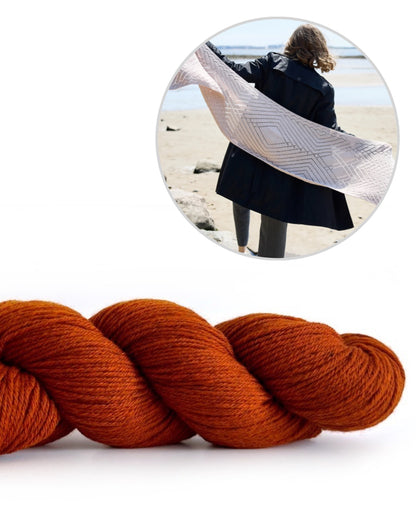 Tuch Miran | unbefangen leicht aus Cheeky Merino Joy von Rosy Green Wool