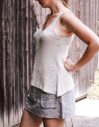 Isadora Top | schmeichelnde A-Linie aus Pure Silk von Knitting for Olive