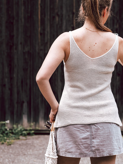 Isadora Top | schmeichelnde A-Linie aus Pure Silk von Knitting for Olive