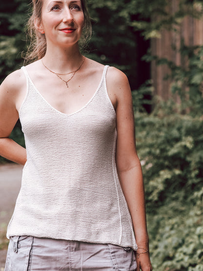 Isadora Top | schmeichelnde A-Linie aus Pure Silk von Knitting for Olive