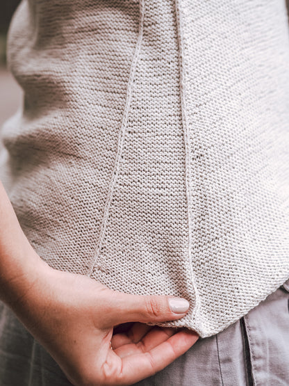 Isadora Top | schmeichelnde A-Linie aus Pure Silk von Knitting for Olive