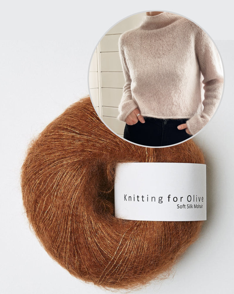 Caidree Mohair Gallant Sweater mit Soft Silk Mohair von Knitting for Olive 13