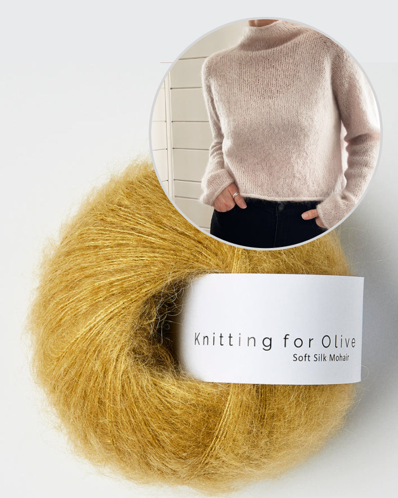 Caidree Mohair Gallant Sweater mit Soft Silk Mohair von Knitting for Olive 15