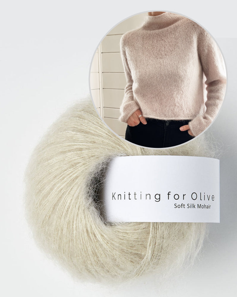 Caidree Mohair Gallant Sweater mit Soft Silk Mohair von Knitting for Olive 10