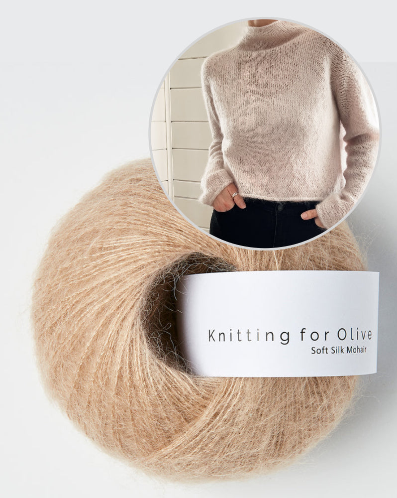Caidree Mohair Gallant Sweater mit Soft Silk Mohair von Knitting for Olive 16