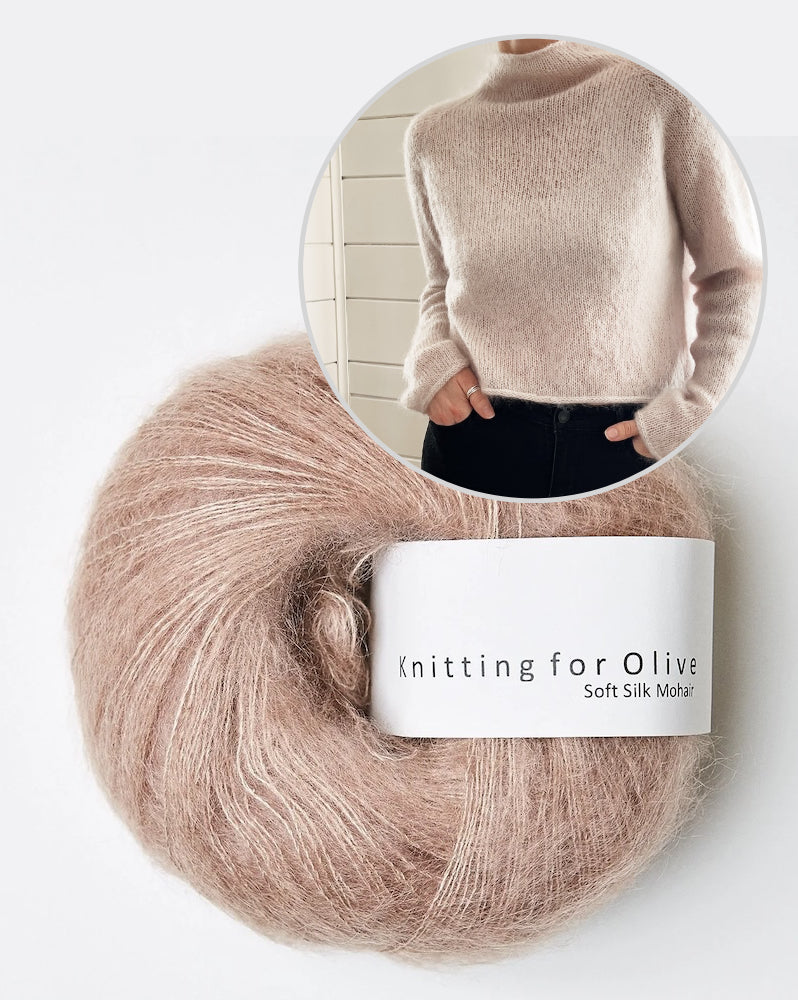 Caidree Mohair Gallant Sweater mit Soft Silk Mohair von Knitting for Olive 11