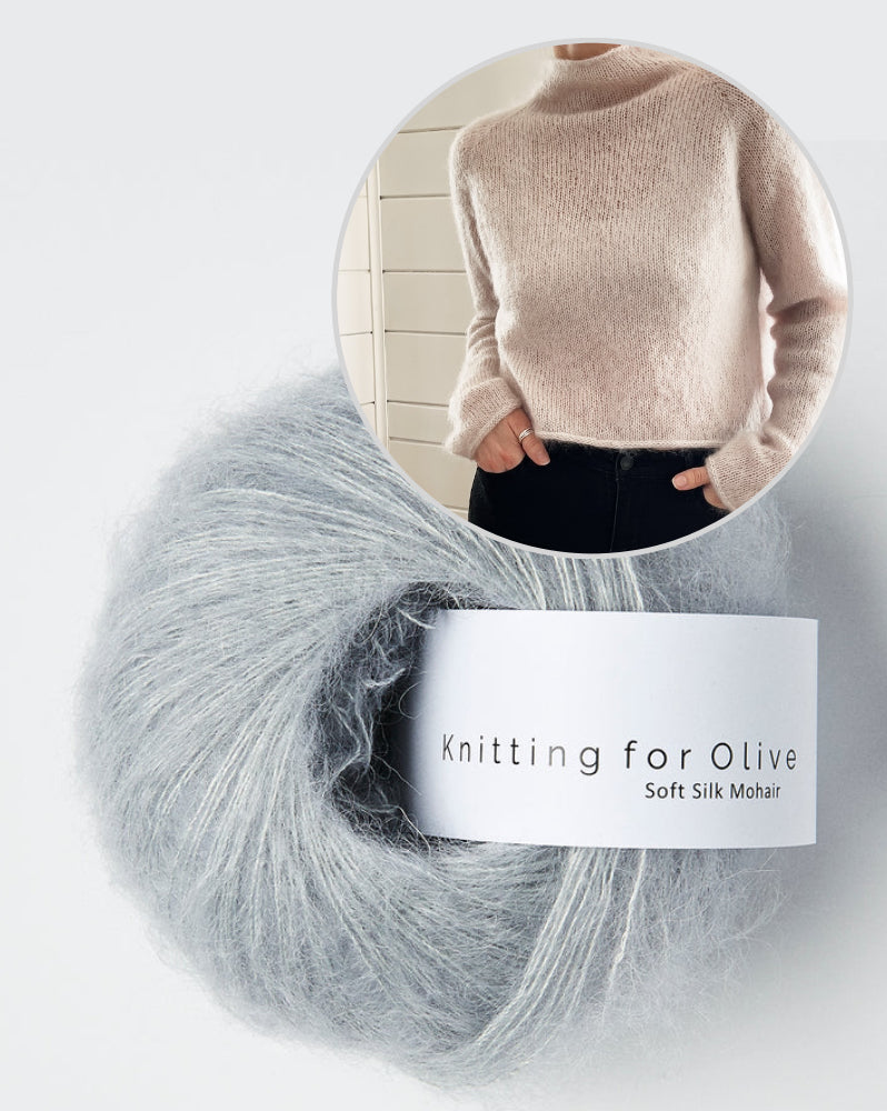 Caidree Mohair Gallant Sweater mit Soft Silk Mohair von Knitting for Olive 14