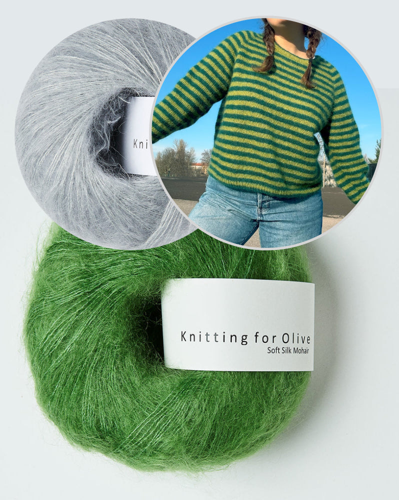 Mollie Blouse von wemadewardrobe mit Soft Silk Mohair von Knitting for Olive 18