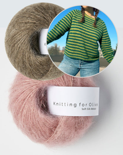 Mollie Blouse von wemadewardrobe mit Soft Silk Mohair von Knitting for Olive 13