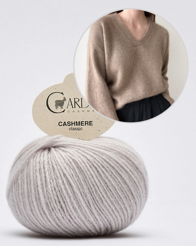Ozetta Moon Set Pullover mit Classic Cashmere von Cardiff 11