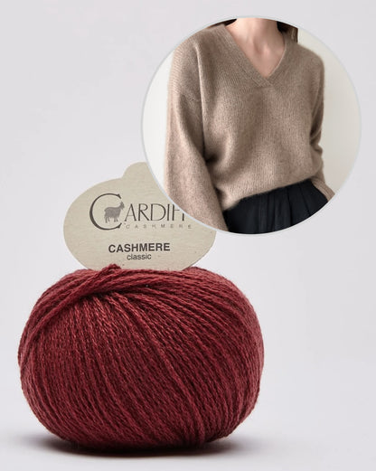 Ozetta Moon Set Pullover mit Classic Cashmere von Cardiff 8