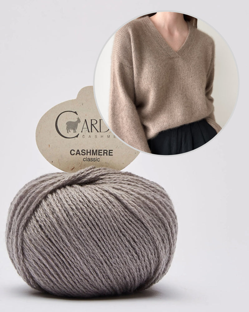 Ozetta Moon Set Pullover mit Classic Cashmere von Cardiff 9
