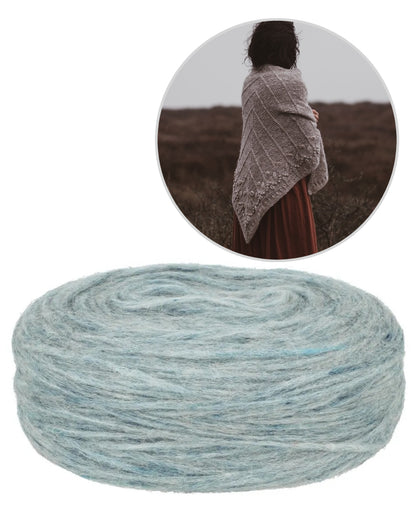 Moorland Shawl | originally a beautiful shawl made from Plötulopi by Lopi Island