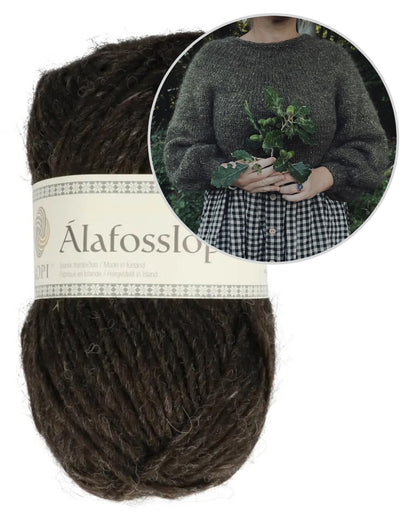 Moorveil Sweater von Laetitia von Marées mit Alafosslopi von Lopi Island 7